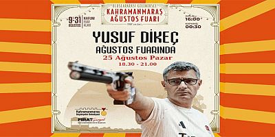MİLLİ SPORCU YUSUF DİKEÇ, AĞUSTOS FUARI’NDA HEMŞEHRİLERİYLE BULUŞACAK!