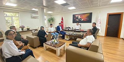 MİLLİ YOL PARTİSİ ONİKİŞUBAT İLÇE TEŞKİLATI'NDAN İL SAĞLIK MÜDÜRÜ VEHBİ ŞİRİKÇİ’YE ZİYARET