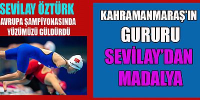 MİLLİ YÜZÜCÜMÜZ SEVİLAY ÖZTÜRK GÜMÜŞ MADALYA KAZANDI
