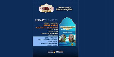 MİNİK YÜREKLER RAMAZAN’I SANATLA YAŞAMAYA DEVAM EDİYOR