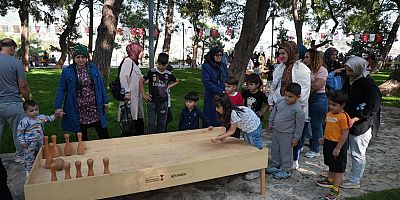 MİNİKLER HAFTA SONUNU KALE’DE BÜYÜKŞEHİR’İN ETKİNLİKLERİYLE DEĞERLENDİRİYOR