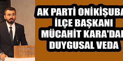 MÜCAHİT KARA: BU DAVANIN BİR NEFERİ OLARAK ÜSTÜMÜZE DÜŞENİ YAPACAĞIZ
