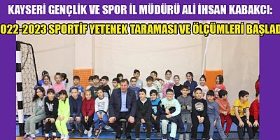MÜDÜR ALİ İHSAN KABAKCI’DAN SPORCULARA ZİYARET