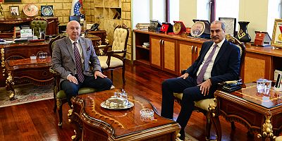 MÜDÜR CEBELOĞLU’NDAN REKTÖR YASIM’A ZİYARET