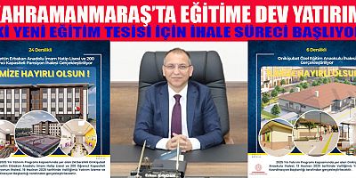 MÜDÜR ERHAN BAYDUR: “BU YATIRIMLAR ŞEHRİMİZ İÇİN BÜYÜK ÖNEM ARZ EDİYOR”