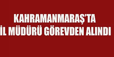 MÜDÜR GÖREVDEN ALINDI