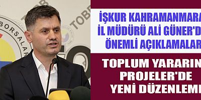 MÜDÜR GÜNER: TYP'DEN YARARLANAN VATANDAŞLAR YARARLANAMAYACAK