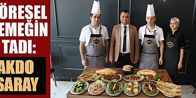 MÜDÜR KANDİLCİK: MARAŞ YEMEĞİ, HER ZAMAN AKDO SARAY DA