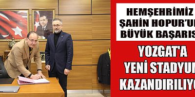 MÜDÜR ŞAHİN HOPUR: PROTOKOLLER TAMAMLANDI, İNŞAAT BAŞLIYOR