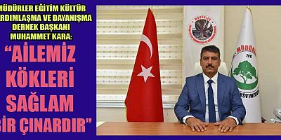 MÜDÜRLER DERNEĞİ’NDE BAYRAK DEĞİŞİMİ