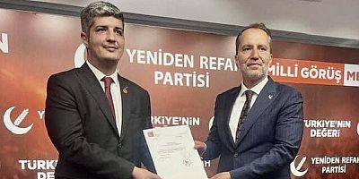 MUHAMMED AYDOĞAR: YENİDEN REFAH PARTİSİ KAHRAMANMARAŞ İL BAŞKANI OLDU