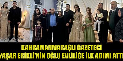 MUHAMMET BATUHAN ERİKLİ VE GÜLŞAH OTBİCEN NİŞANLANDI