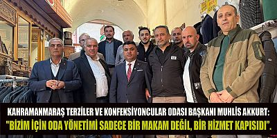 MUHLİS AKKURT’TAN ESNAF ZİYARETLERİ: ESNAFIMIZIN ALIN TERİ BİZİM EMANETİMİZDİR