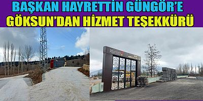 MUHTAR SEVİM BİZLERİ TOZDAN, TOPRAKTAN VE ÇAMURDAN KURTARAN HAYRETTİN GÜNGÖR BAŞKANIMIZA TEŞEKKÜR EDİYORUM