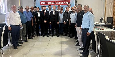 MUHTARLAR BULUŞMASI AFŞİN VE PAZARCIK’TA DEVAM ETTİ
