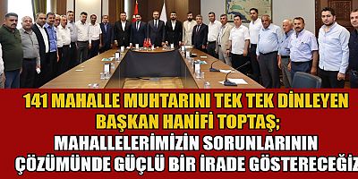  “MUHTARLARIMIZLA İSTİŞARE EDEREK ONİKİŞUBAT İLÇEMİZİN FOTOĞRAFINI ÇEKTİK”