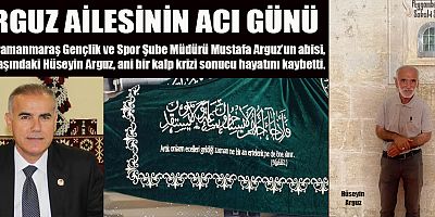 MUSTAFA ARGUZ'UN  ACI GÜNÜ
