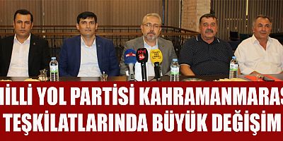 MYP KAHRAMANMARAŞ  İL VE İLÇE BAŞKANLARI DEĞİŞTİ