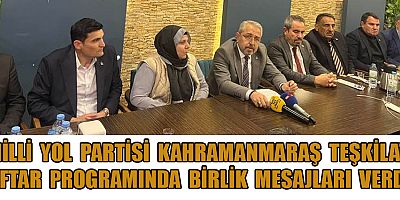 MYP’Lİ BAŞKAN TORAMAN: ALLAH, BİRLİĞİMİZİ VE BÜTÜNLÜĞÜMÜZÜ BOZMAYA ÇALIŞANLARA FIRSAT VERMESİN