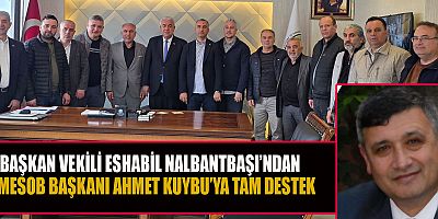 NALBANTBAŞI: AHMET KUYBU ESNAF İÇİN ÖNEMLİ ÇALIŞMALARA İMZA ATTI