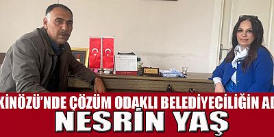 NESRİN YAŞ’TAN EKİNÖZÜ’NDE SORUNLARA HIZLI ÇÖZÜM