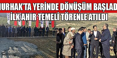 NURHAK BELEDİYE BAŞKANI İLHAMİ BOZAN: 