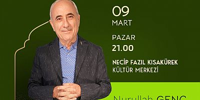 NURULLAH GENÇ, KAHRAMANMARAŞ BÜYÜKŞEHİR’İN RAMAZAN ETKİNLİKLERİNDE