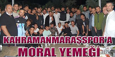 ÖĞRETİM ÜYESİ DR. KOSKA’DAN KAHRAMANMARAŞSPOR'A MORAL YEMEĞİ