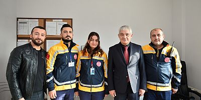 ÖKSÜZ ''778 PERSONEL, 81 AMBULANS İLE KESİNTİSİZ ACİL SAĞLIK HİZMETİ SUNMAKTAYIZ’'