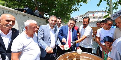 ONİKİŞUBAT BELEDİYESİ’NDEN ILICA’DA AŞURE İKRAMI