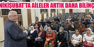 ONİKİŞUBAT BELEDİYESİ’NİN AİLE EĞİTİM PROGRAMI DEVAM EDİYOR