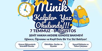 ONİKİŞUBAT BELEDİYESİ’NİN ‘MİNİK KALPLER YAZ OKULU’NA BAŞVURULAR BAŞLADI