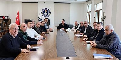 OSBÜK BAŞKANI KÜTÜKÇÜ’DEN KMTSO BAŞKANI BULUNTU’YA ZİYARET