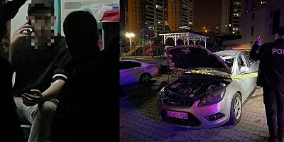 OTOMOBİLDE ÇAKMAK GAZI BOMBA GİBİ PATLADI: 1 YARALI