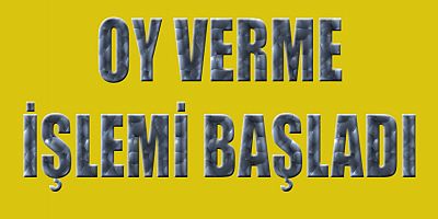 OY VERME İŞLEMİ 6 ÜLKEDE BAŞLADI