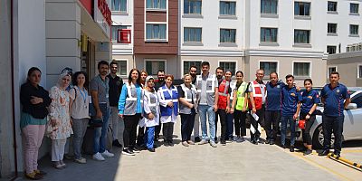 ÖZEL SULAR AKADEMİ HASTANESİ’NDEN YANGIN TATBİKATI!