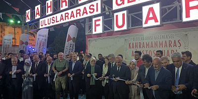  ÖZLEMLE BEKLENEN  KAHRAMANMARAŞ’IN AĞUSTOS FUARI MUHTEŞEM TÖRENLE AÇILDI