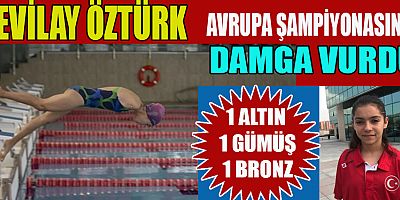 PARALİMPİK YÜZÜCÜ SEVİLAY ÖZTÜRK, AVRUPA ŞAMPİYONASINDA MADALYALARI TOPLADI