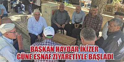PAZARCIK BELEDİYE BAŞKANI ESNAFIN NABZINI TUTTU, VATANDAŞLARLA BİREBİR GÖRÜŞTÜ