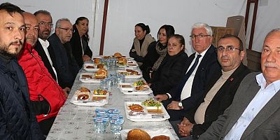 PAZARCIK BELEDİYESİ İFTAR ÇADIRINDA BİRLİKTE İFTAR YAPILDI