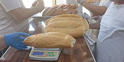 PAZARCIK BELEDİYESİ'NDEN MARKET VE FIRINLARA SIKI DENETİM