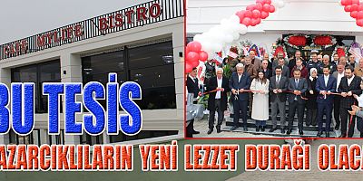 PAZARCIK’IN YENİ LEZZET DURAĞI “MY LİFE CAFE & BİSTRO” HİZMETTE