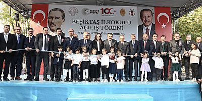 PAZARCIK’TA BEŞİKTAŞ İLKOKULU’NUN AÇILIŞI GERÇEKLEŞTİRİLDİ