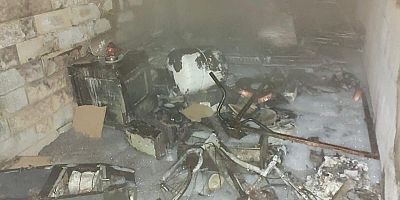 PAZARCIK’TA DÜĞÜN SALONUNDA YANGIN