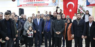 PAZARCIK’TA HAYATİ İNANÇ SEVGİSİ SALONA SIĞMADI
