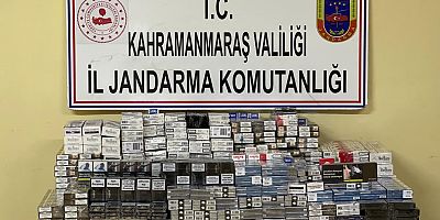 PAZARCIK’TA KAÇAK SİGARA ELE GEÇİRİLDİ