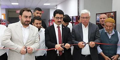 PAZARCIK'TA SERGİ AÇILIŞI 