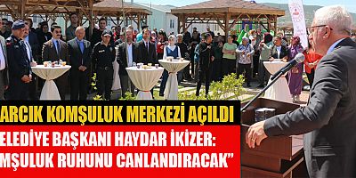 PAZARCIK’TA VATANDAŞLAR İÇİN YENİ BİR BULUŞMA NOKTASI