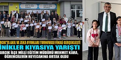 PAZARCIK’TA ZEKÂ DOLU FİNAL