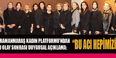 PLATFORM BAŞKANI ZEYNEP ARIKAN, “YAŞAM HAKKI KUTSALDIR”